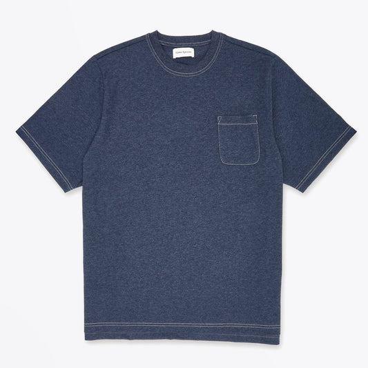 - Box - Organic Cotton T-Shirt - Navy