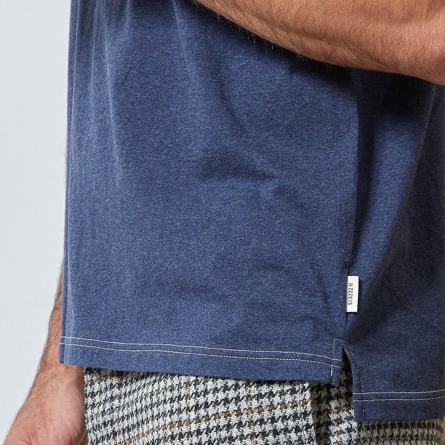 - Box - Organic Cotton T-Shirt - Navy