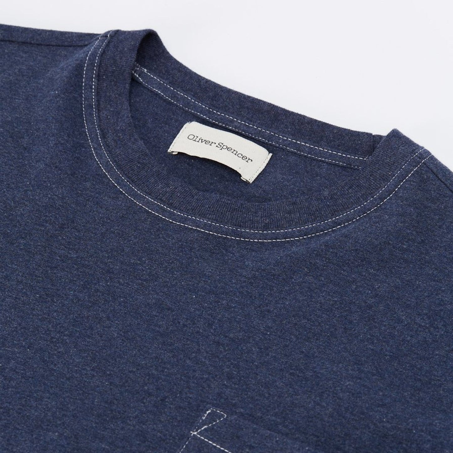 - Box - Organic Cotton T-Shirt - Navy