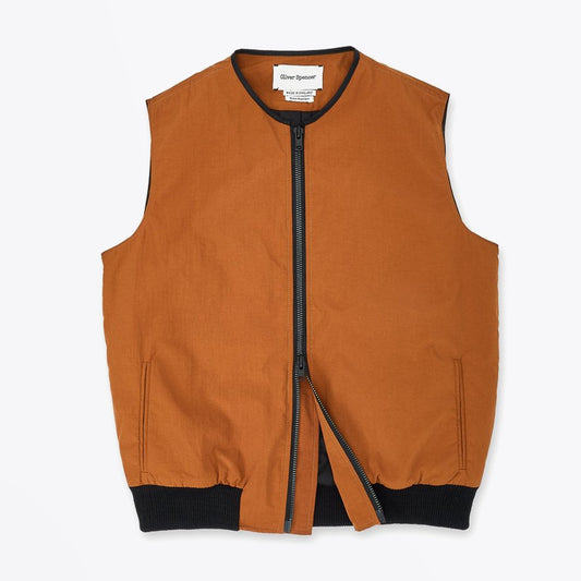 Hunston - Water-Repellent Gilet - Ochre