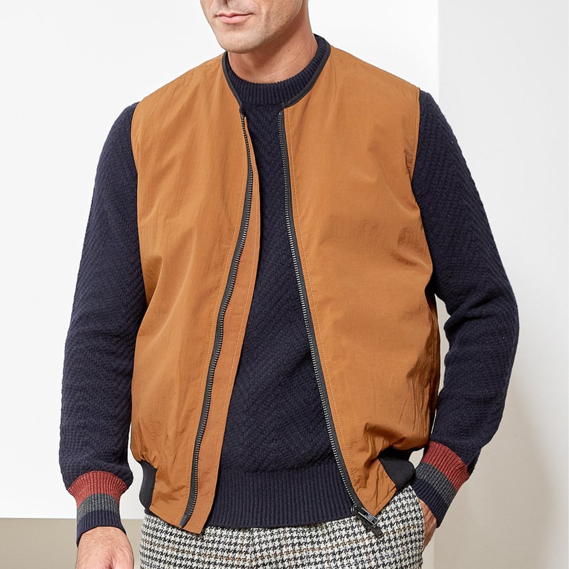 Oliver Hunston - Water-Repellent Gilet - Ochre