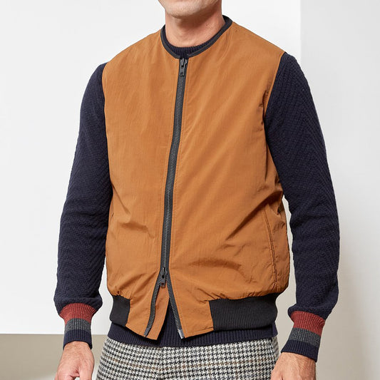 Hunston - Water-Repellent Gilet - Ochre
