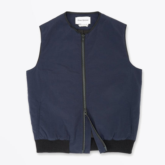Hunston - Water-Repellent Gilet - Navy