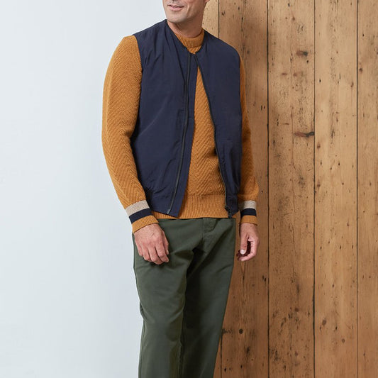Hunston - Water-Repellent Gilet - Navy