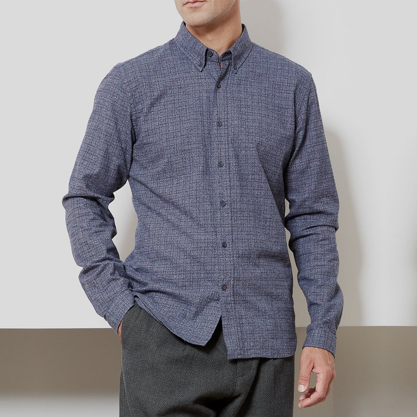 - Brook - Check Shirt - Blue