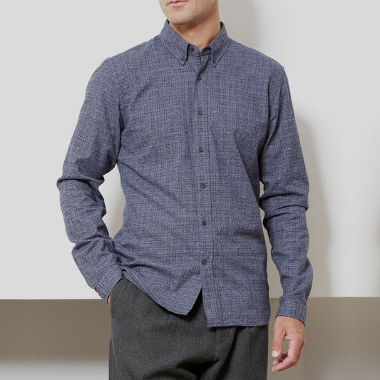 - Brook - Check Shirt - Blue