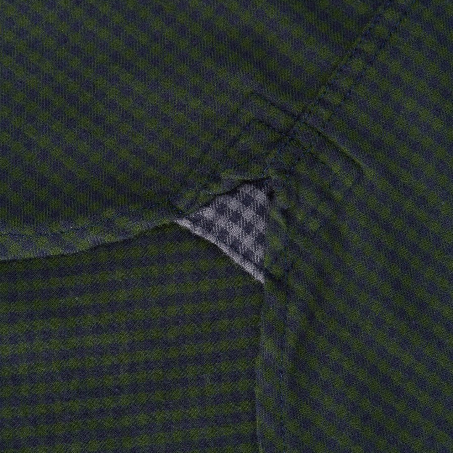 - Brook - Gingham Shirt - Green