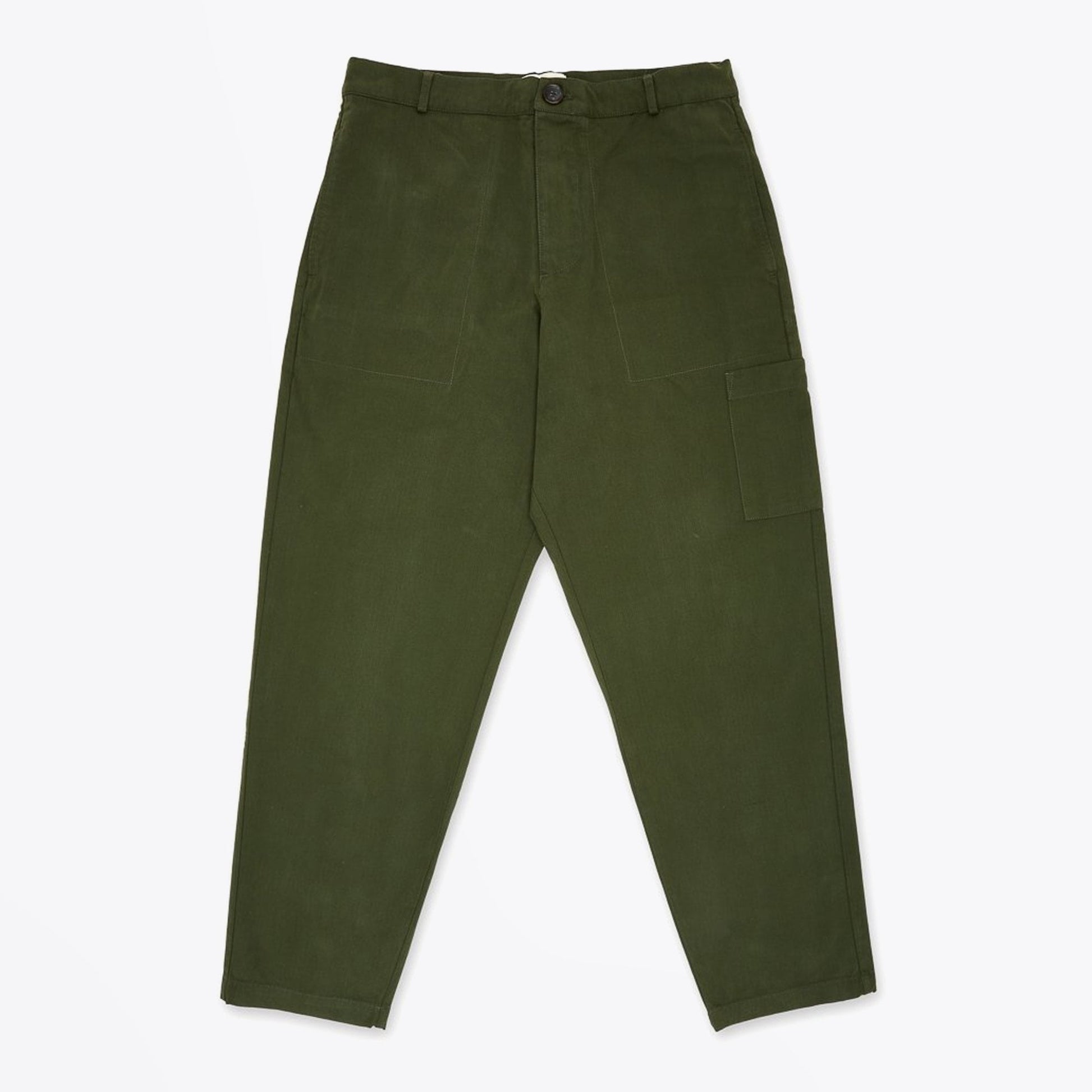 Oliver Judo - Herringbone Trousers - Green
