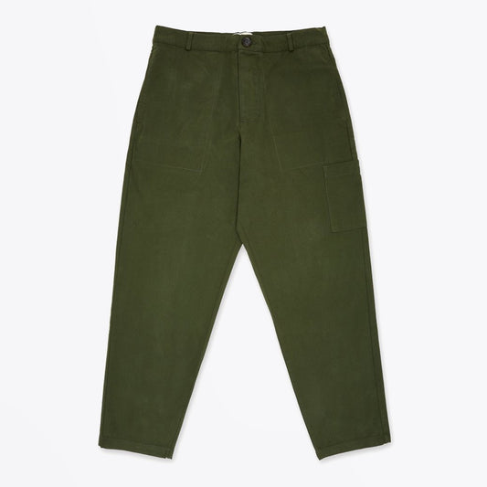 Judo - Herringbone Trousers - Green
