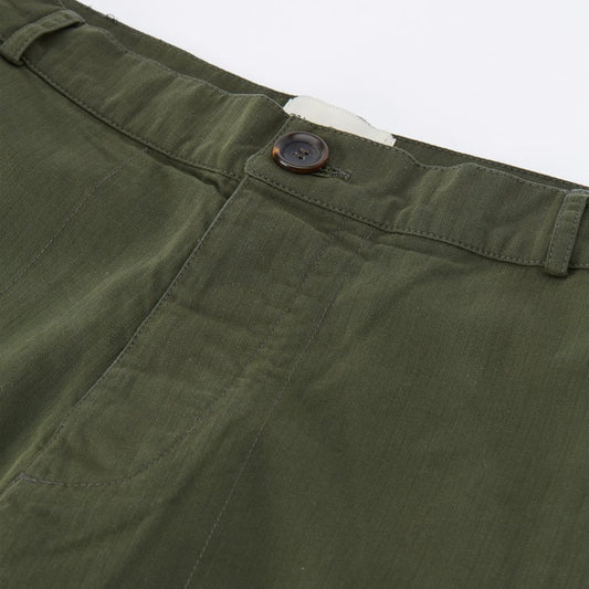 Judo - Herringbone Trousers - Green