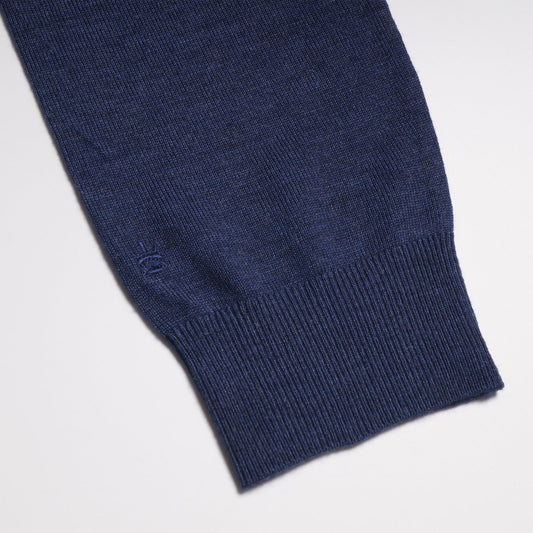 Merino Polo Shirt - Blue