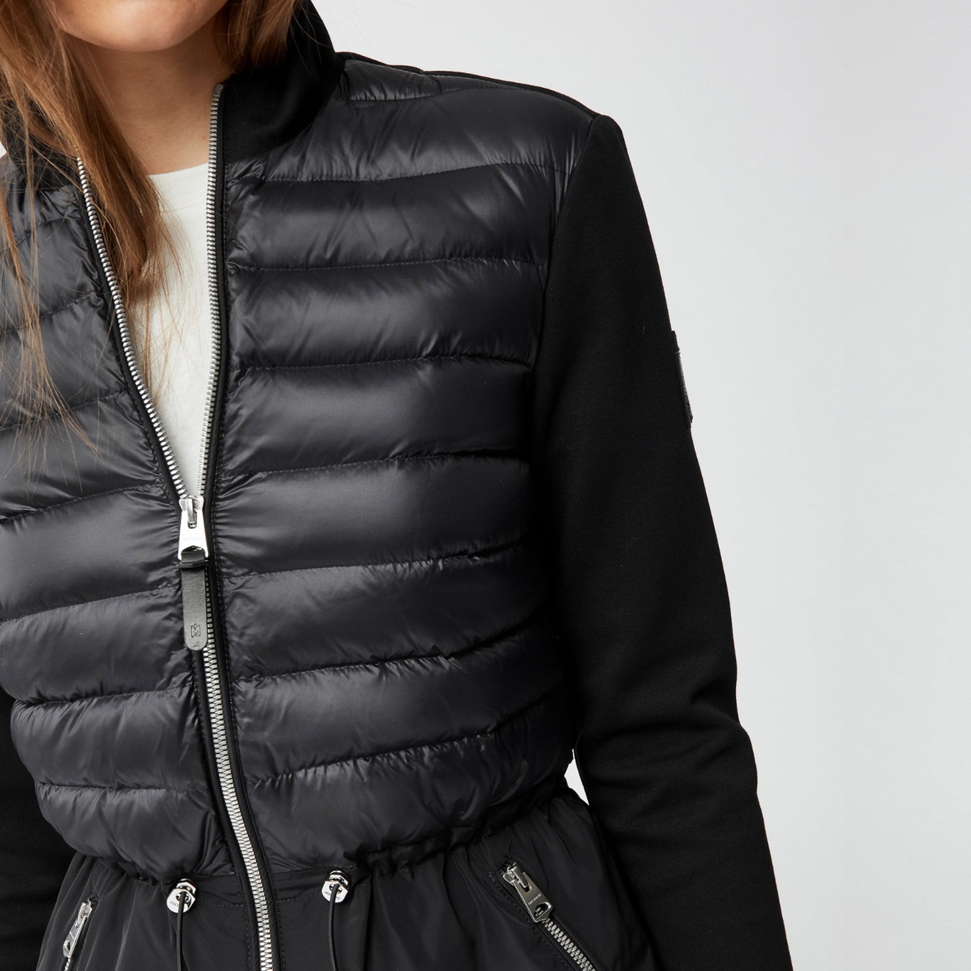 Mackage Joyce - Mixed Media Jacket - Black