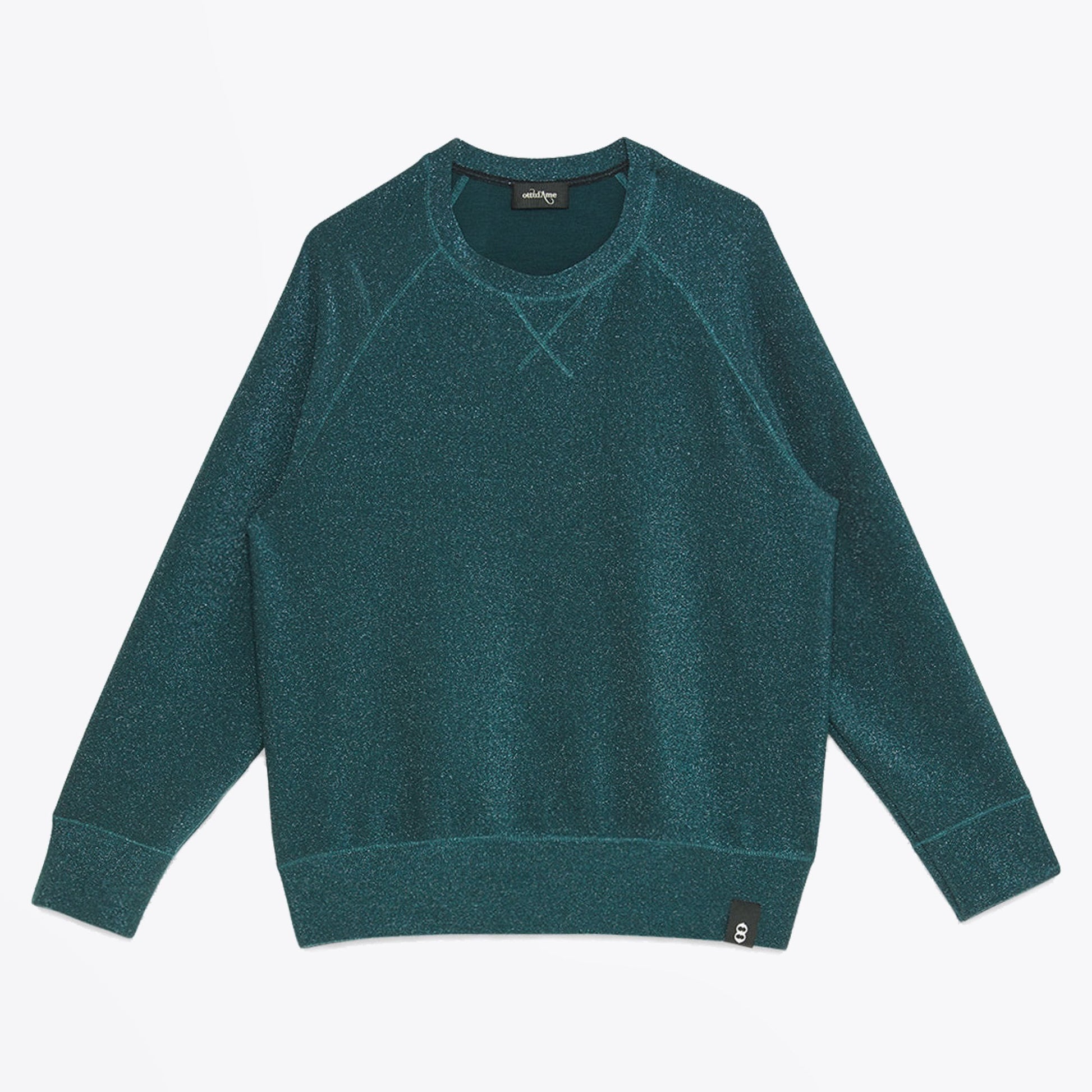 Ottod'Ame Lurex Sweatshirt - Green
