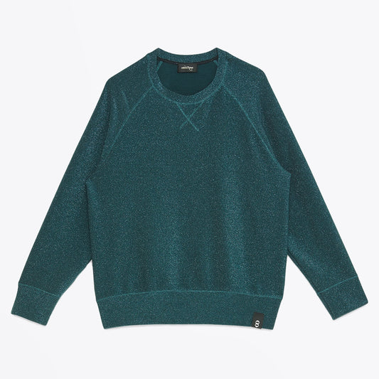 Lurex Sweatshirt - Green