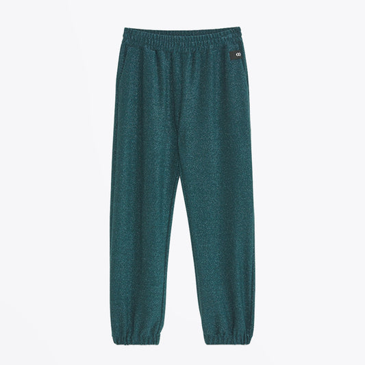 Lurex Joggers - Green