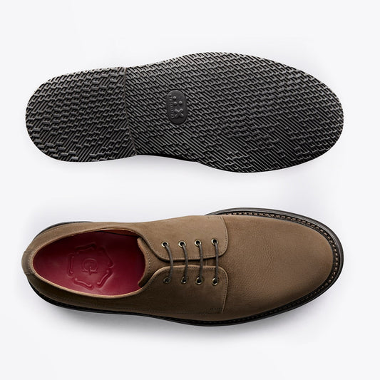 Hurley - Nubuck Derby Shoe - Brown