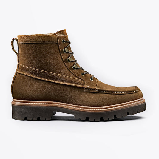 - Rocco - Italian Suede Boot - Brown