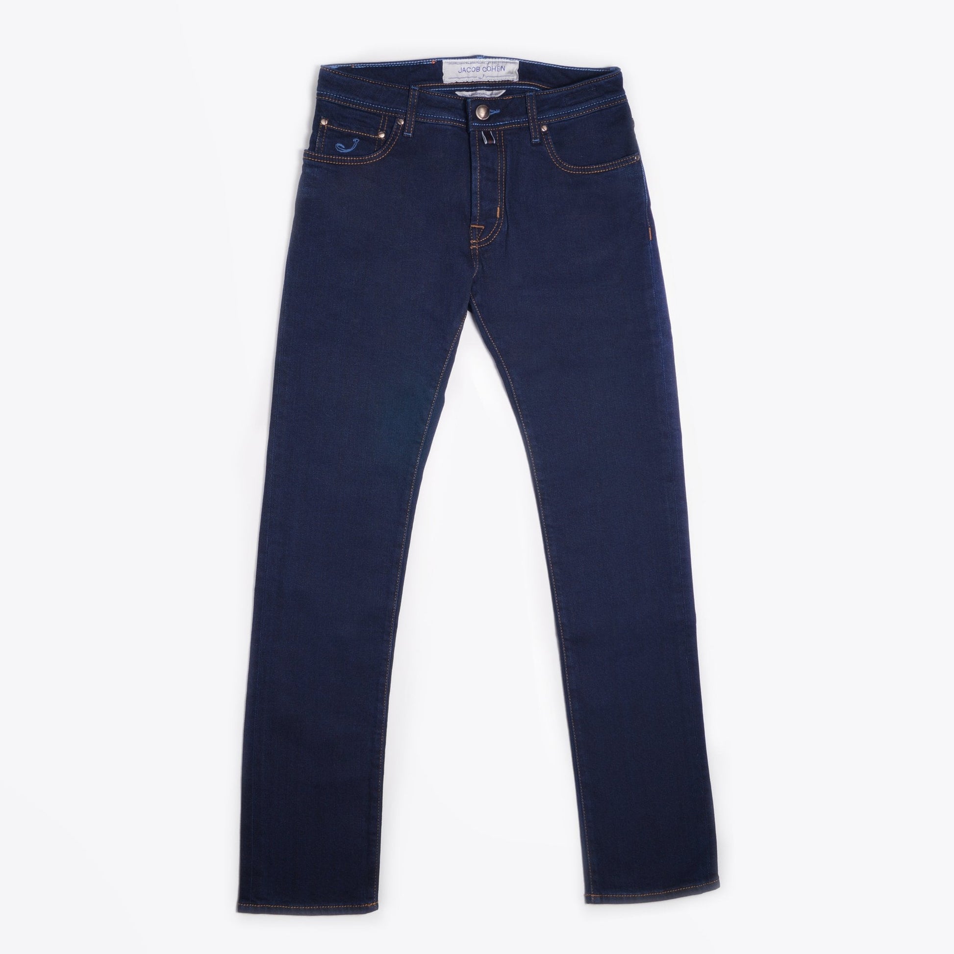Jacob J688 Mid Rise Comfort Jeans - Deep Blue