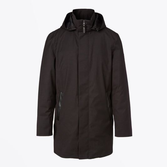 - Thorin - Hooded Parka Coat - Black