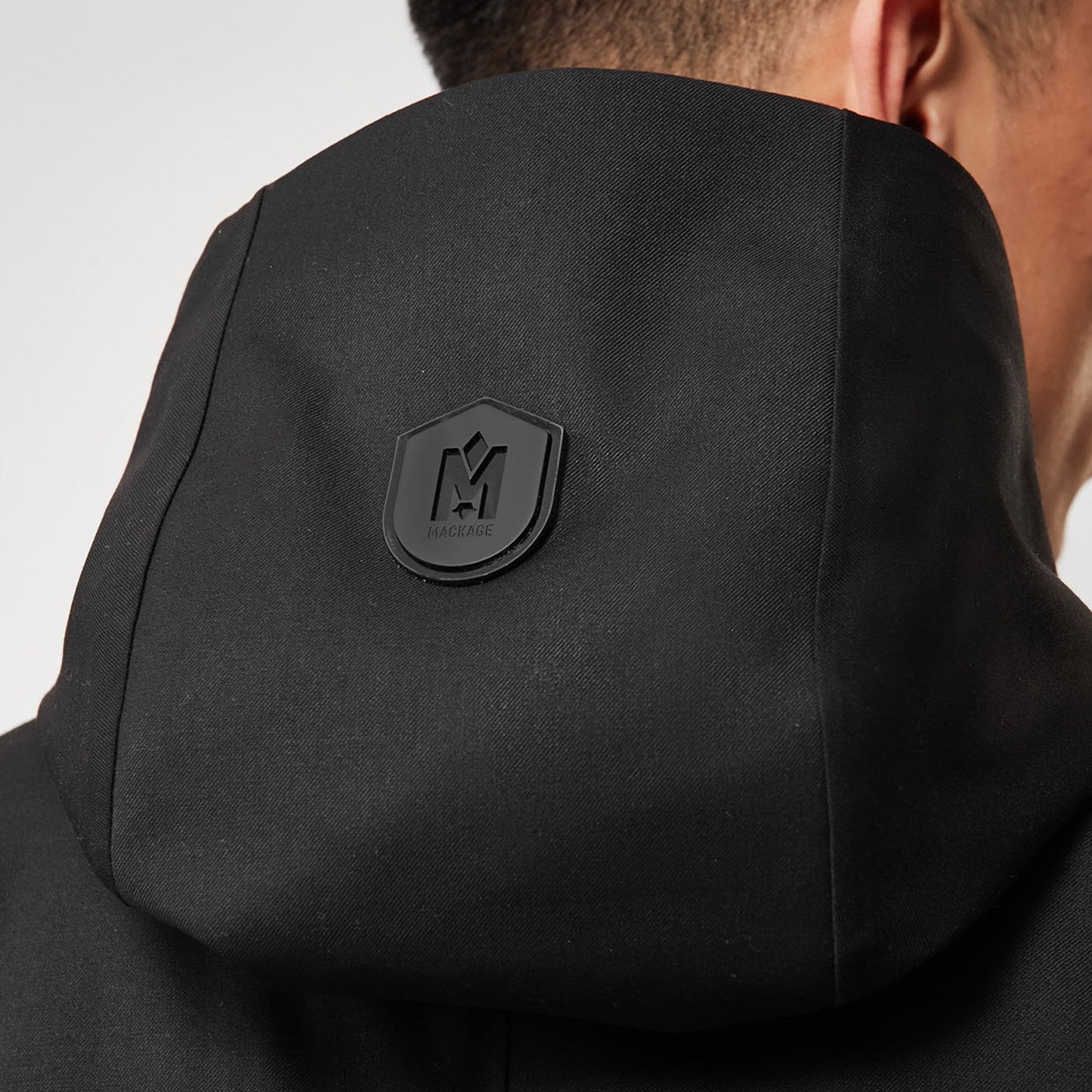 - Thorin - Hooded Parka Coat - Black