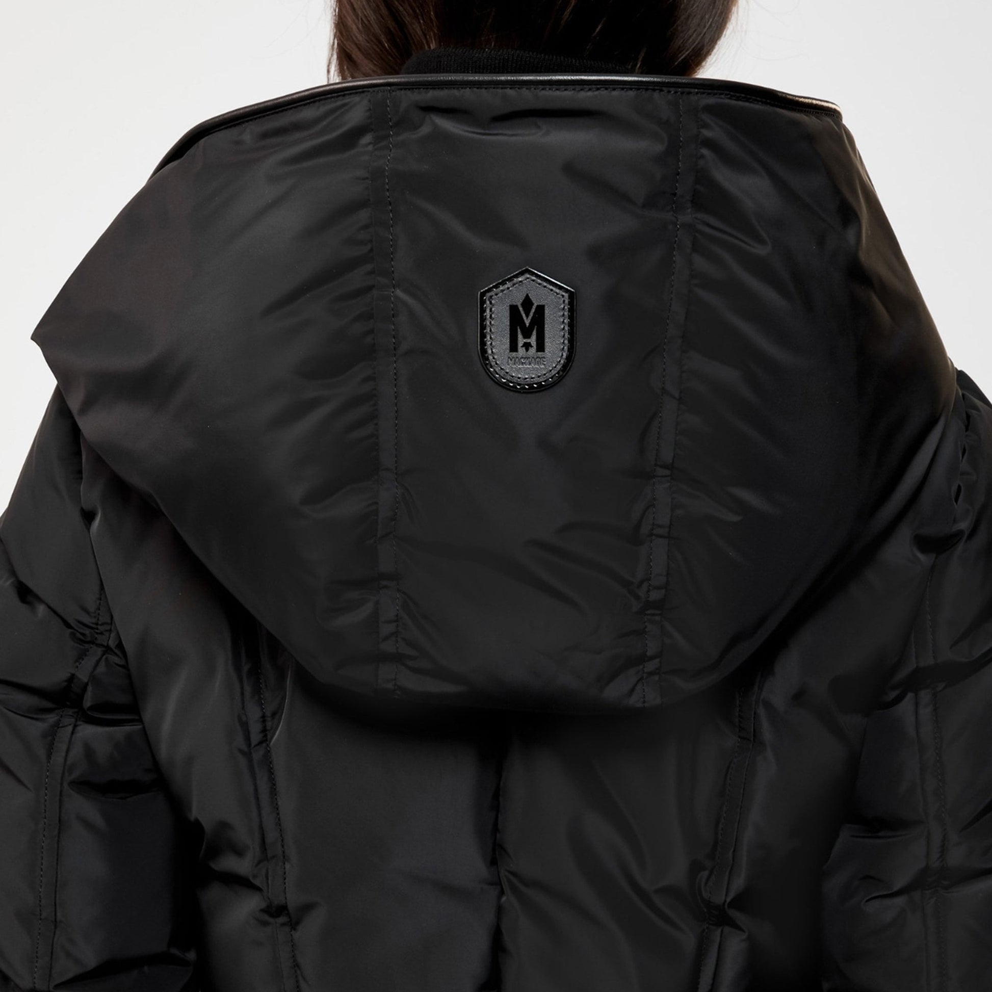 Mackage Kay - Hooded Down Coat With Signature Collar - Black