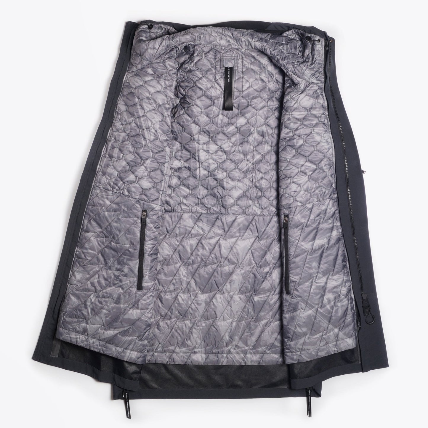 Liner Parka Coat - Dark Grey