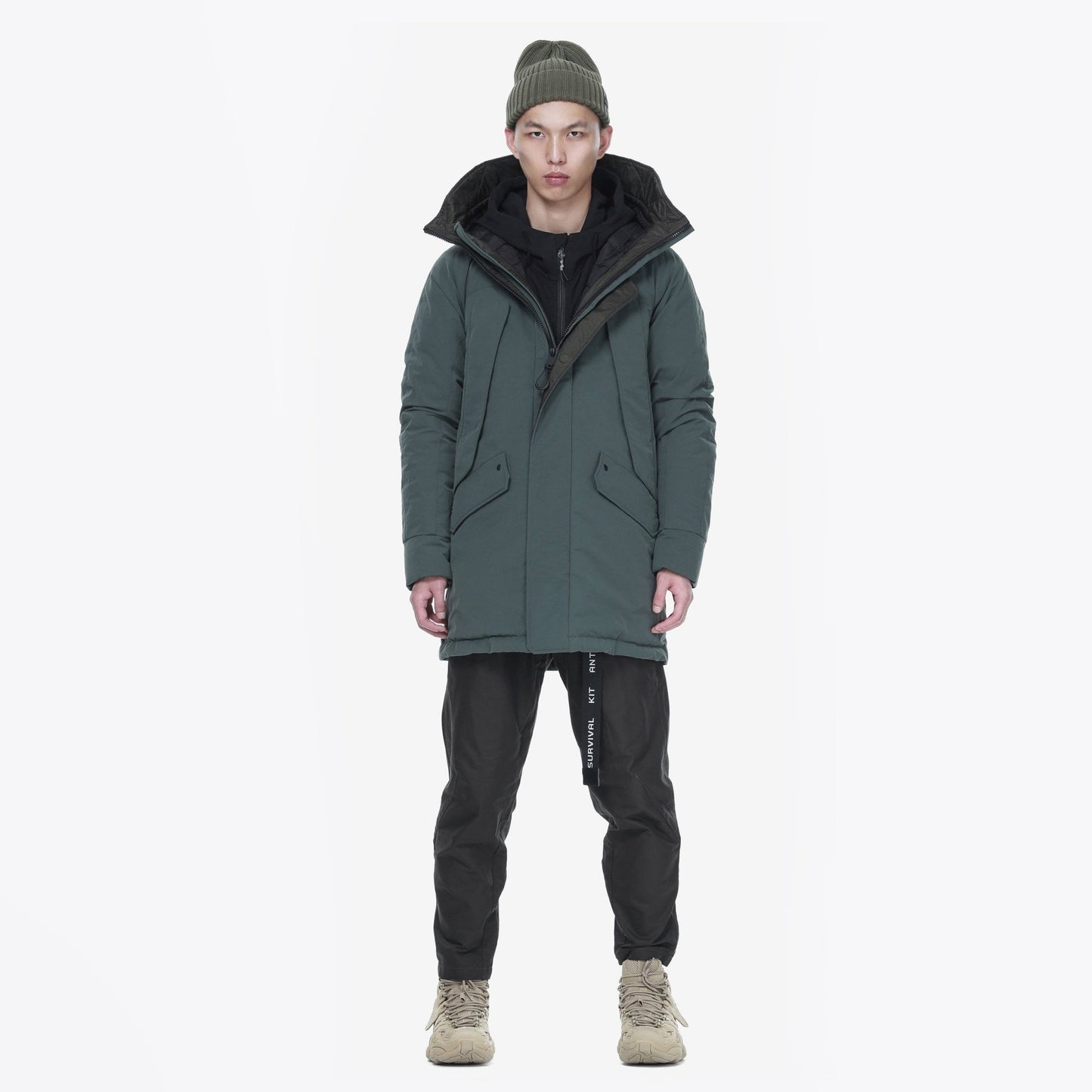 - Snorkel Parka Coat - Green