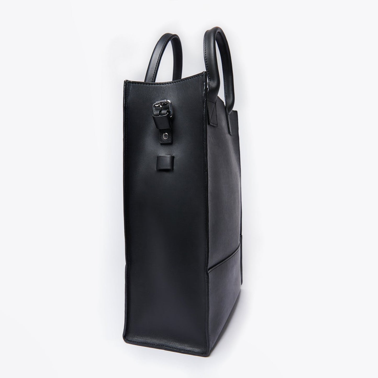 Jeffery - Leather Tote Bag - Black