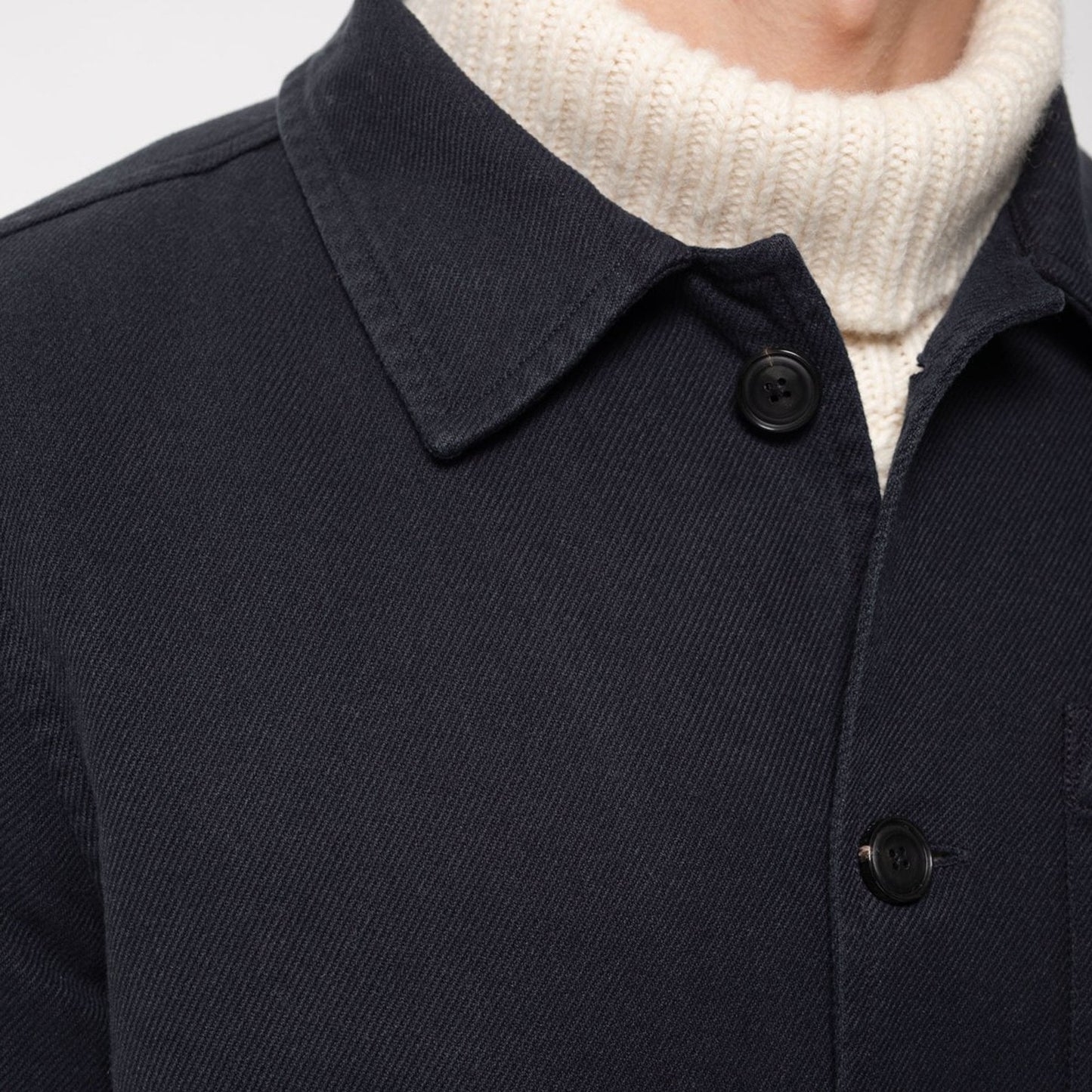 - Barney - Worker Jacket - Navy