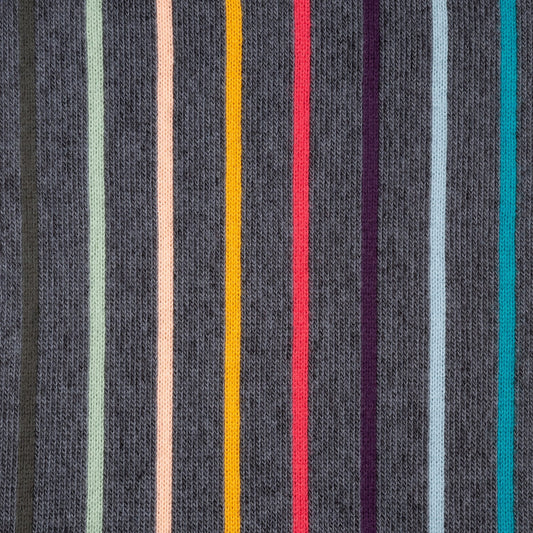 - Twisted 'Artist Stripe' Wool Scarf - Multi