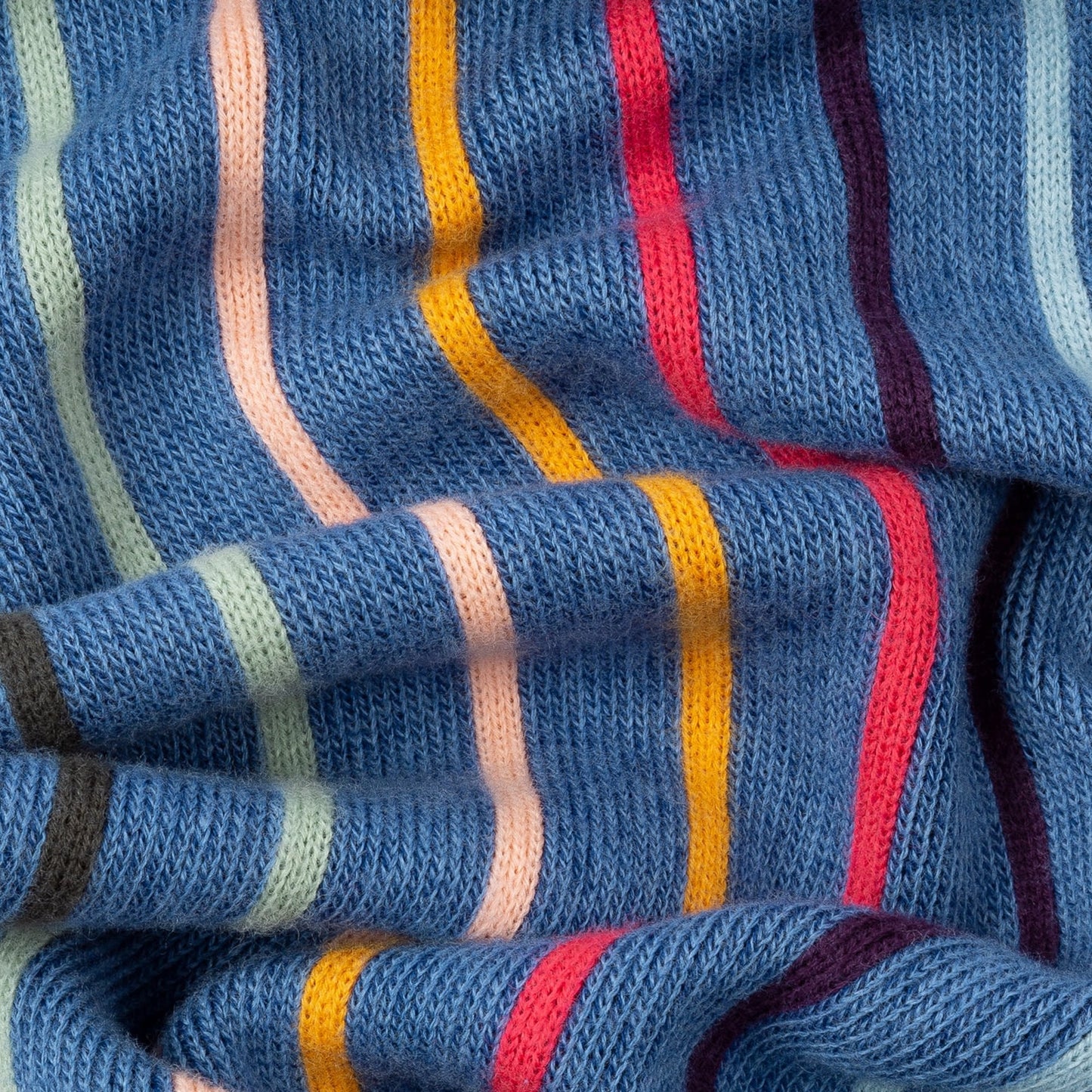 - Twisted 'Artist Stripe' Wool Scarf - Multi