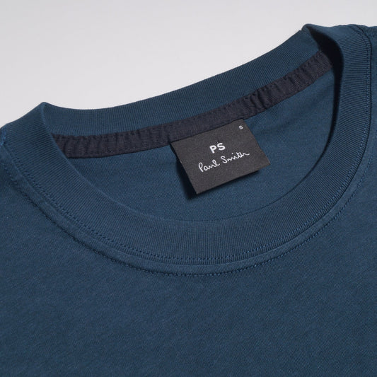 - Cotton Zebra Logo T-Shirt - White