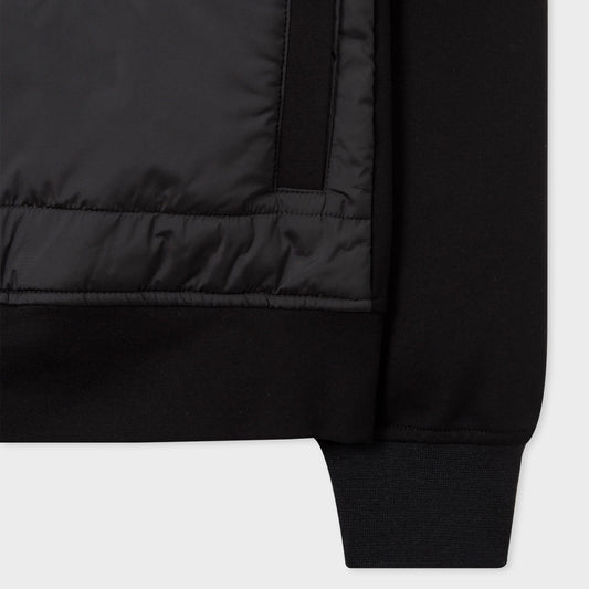 - Zip-Through Hooded Jacket - Black