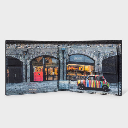 - ���Mini Kings Cross��� Print Wallet - Black
