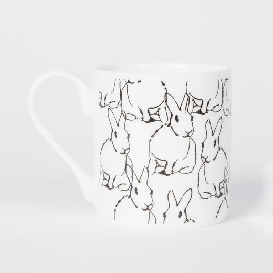 - 'Rabbits' Print Mug