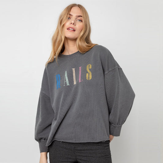 - Rails Signature Sweatshirt - Grey