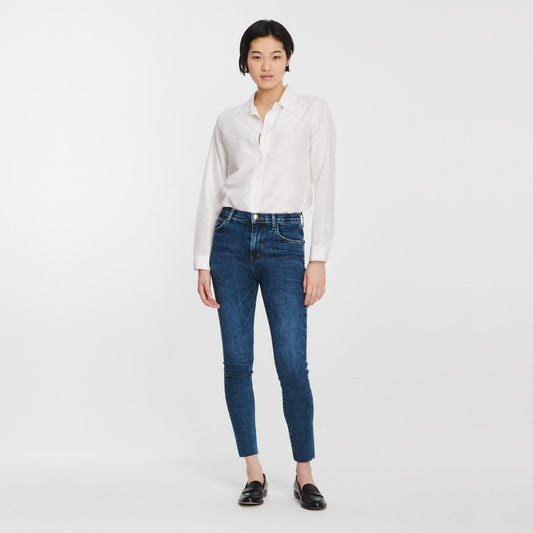 Leenah High Rise Ankle Skinny Jeans - Mason Raze