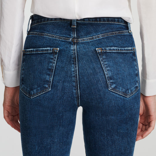 Leenah High Rise Ankle Skinny Jeans - Mason Raze