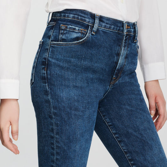 Leenah High Rise Ankle Skinny Jeans - Mason Raze