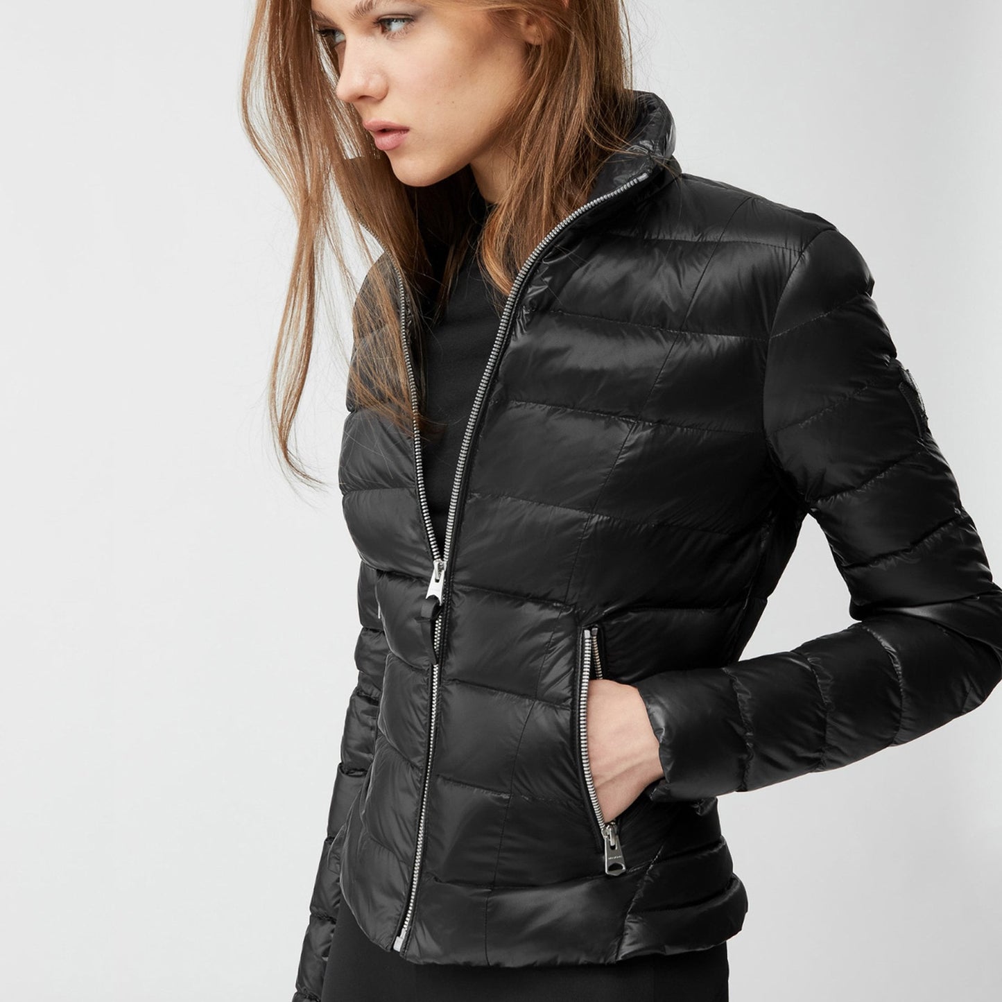 - Reema Light Down Black Jacket