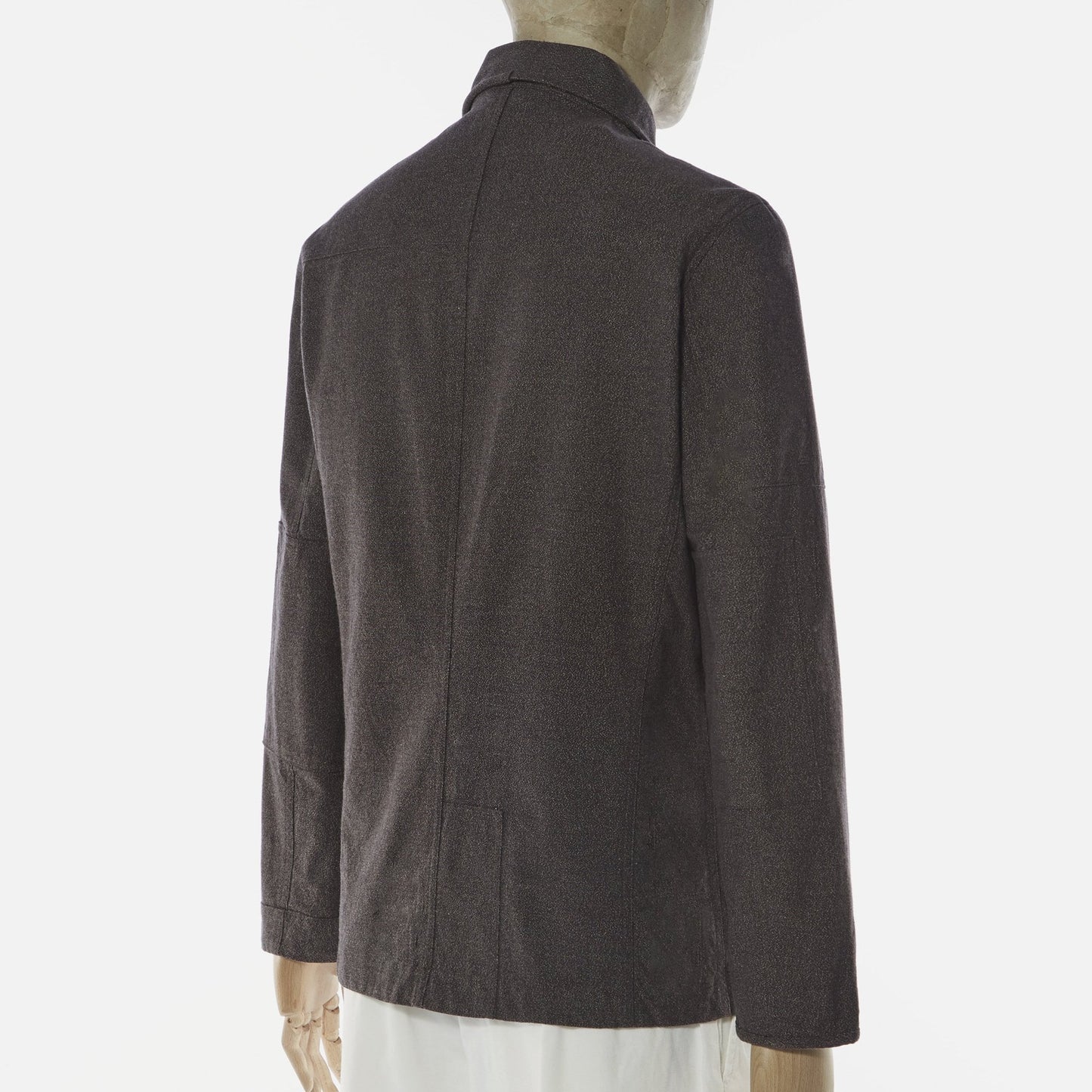 - Patched Mill Bakers Jacket - Brown