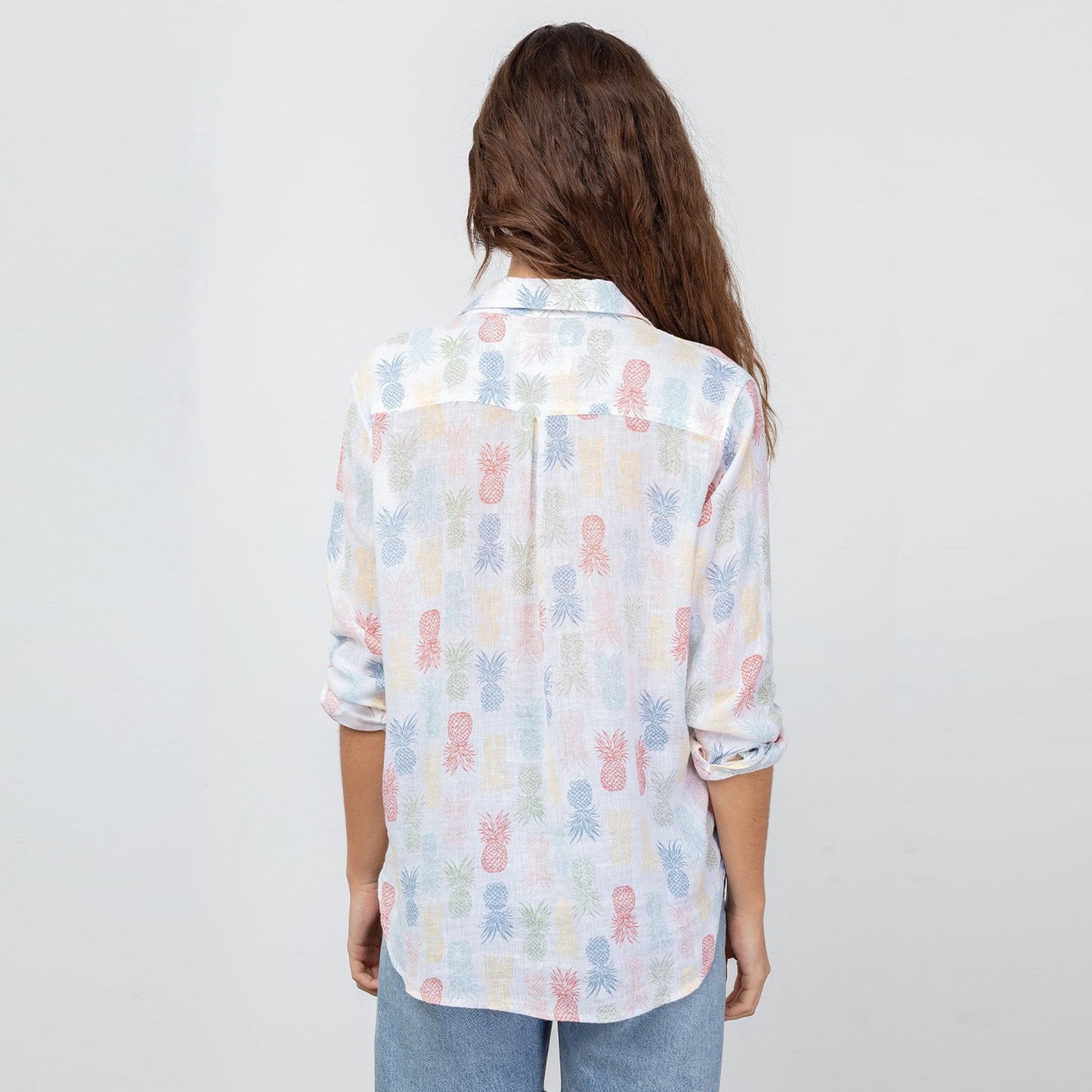 - Charli - 'Rainbow Pinas' Shirt - White
