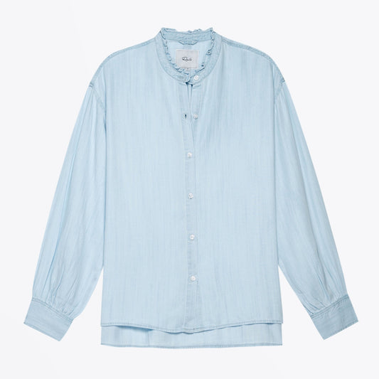 - Andie - Light Vintage Shirt - Blue