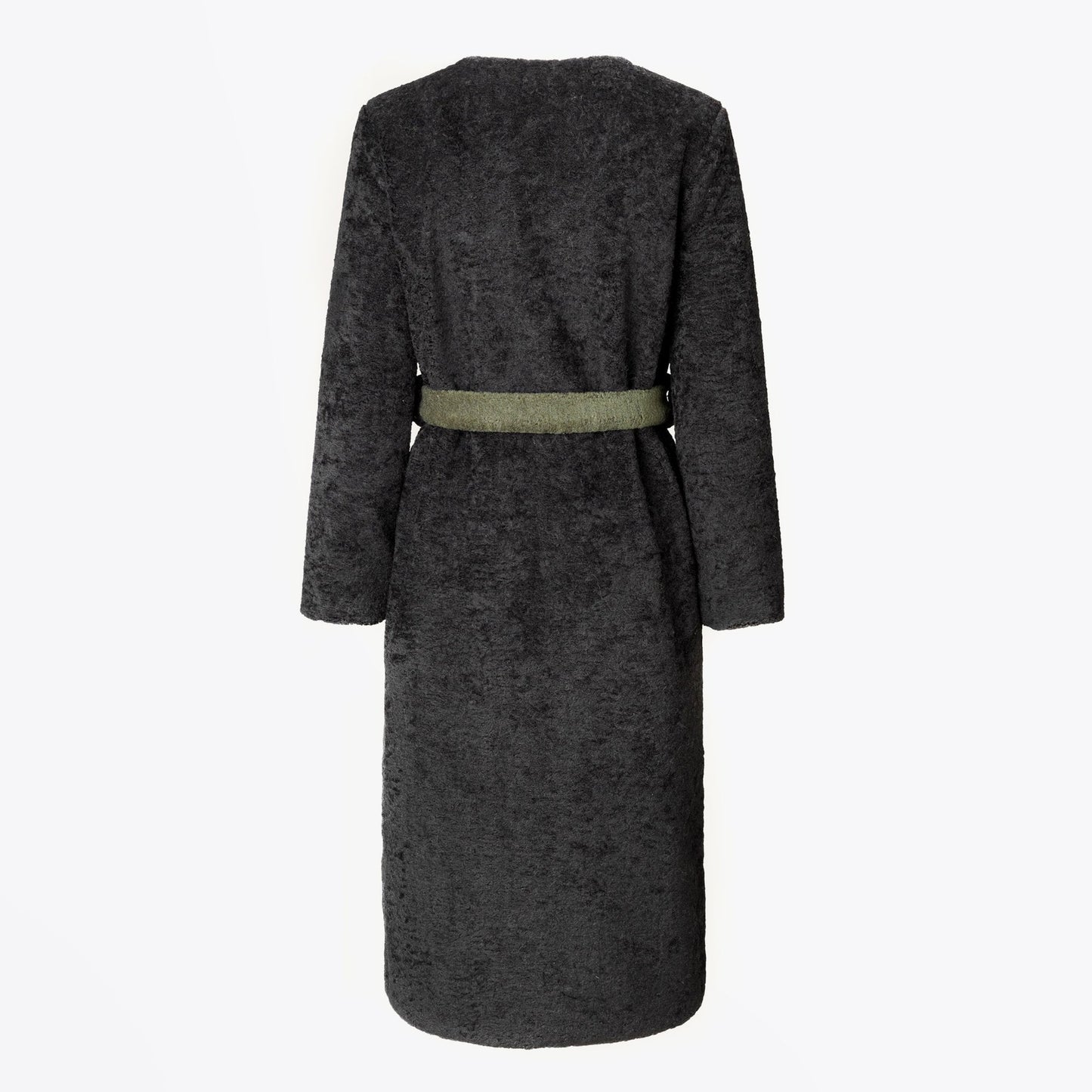 Matty - Faux Fur Coat - Black