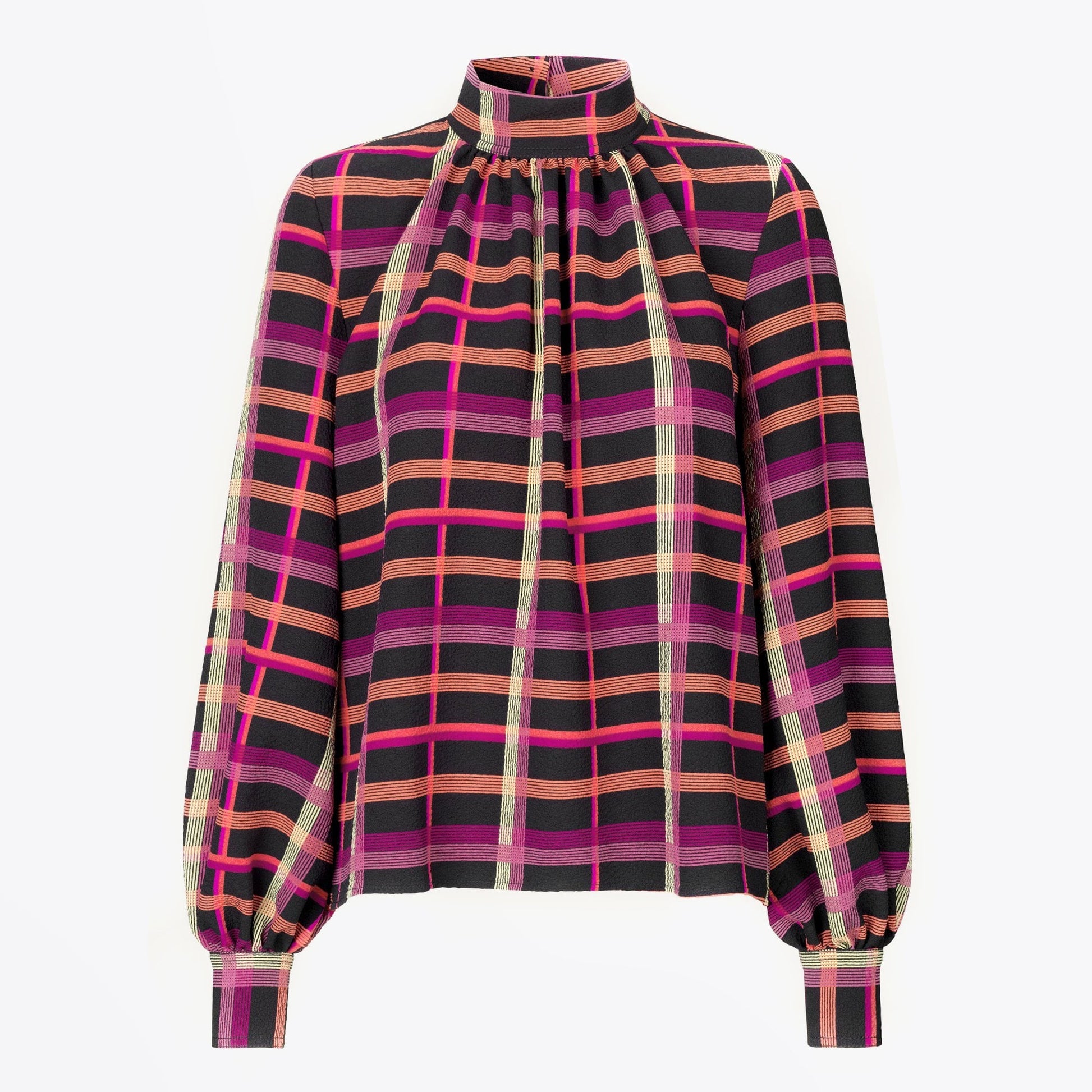 Stine Eddy - Plaid Stretch Top - Multi