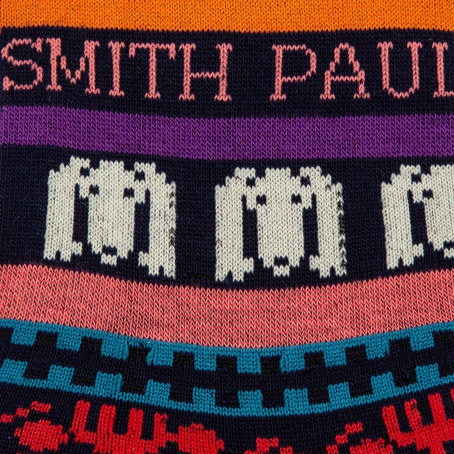 - 'Homer Fairisle' Socks - Navy