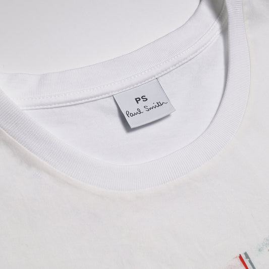 - 'Lips' Print T-shirt - White