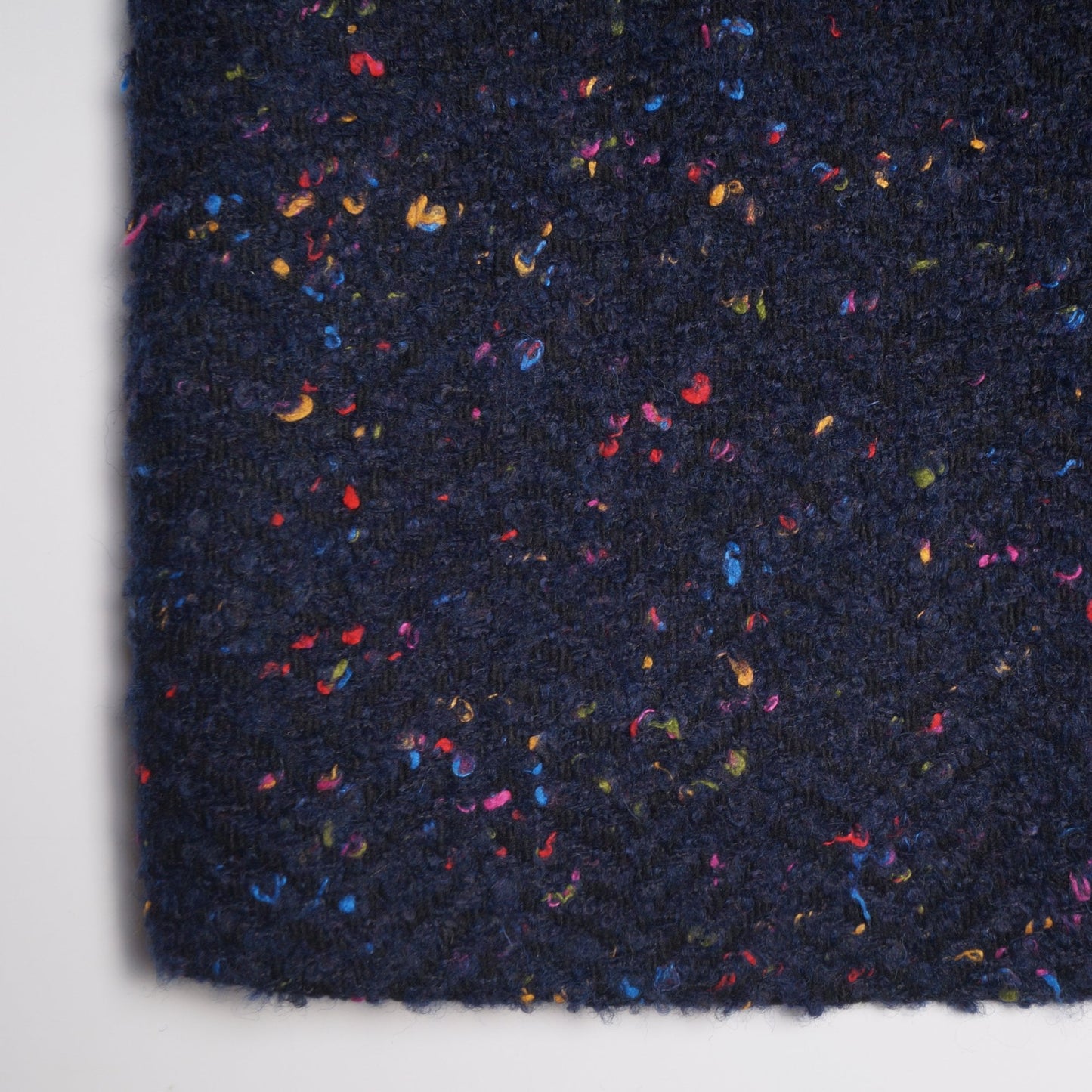 Multi-Colour Flecked Lined Coat - Navy