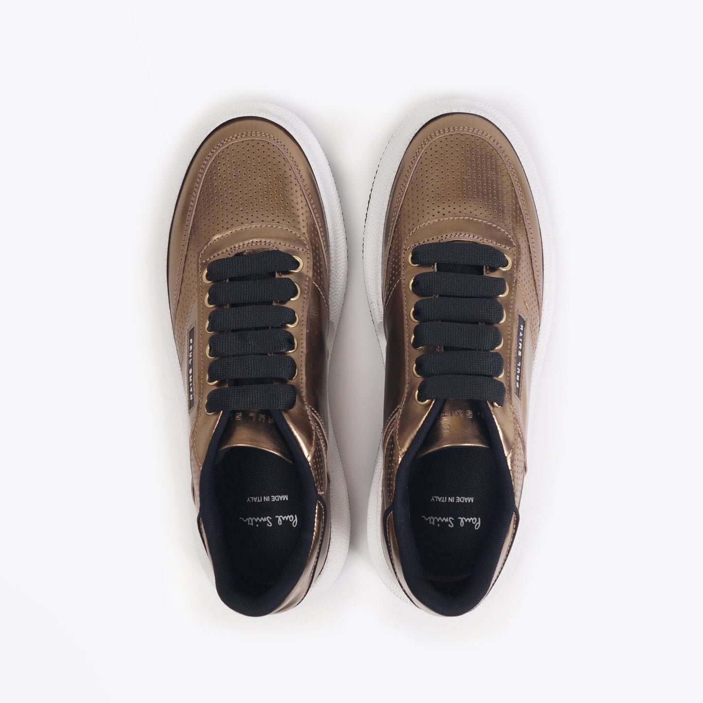 Hackney Brass Sneakers - Gold