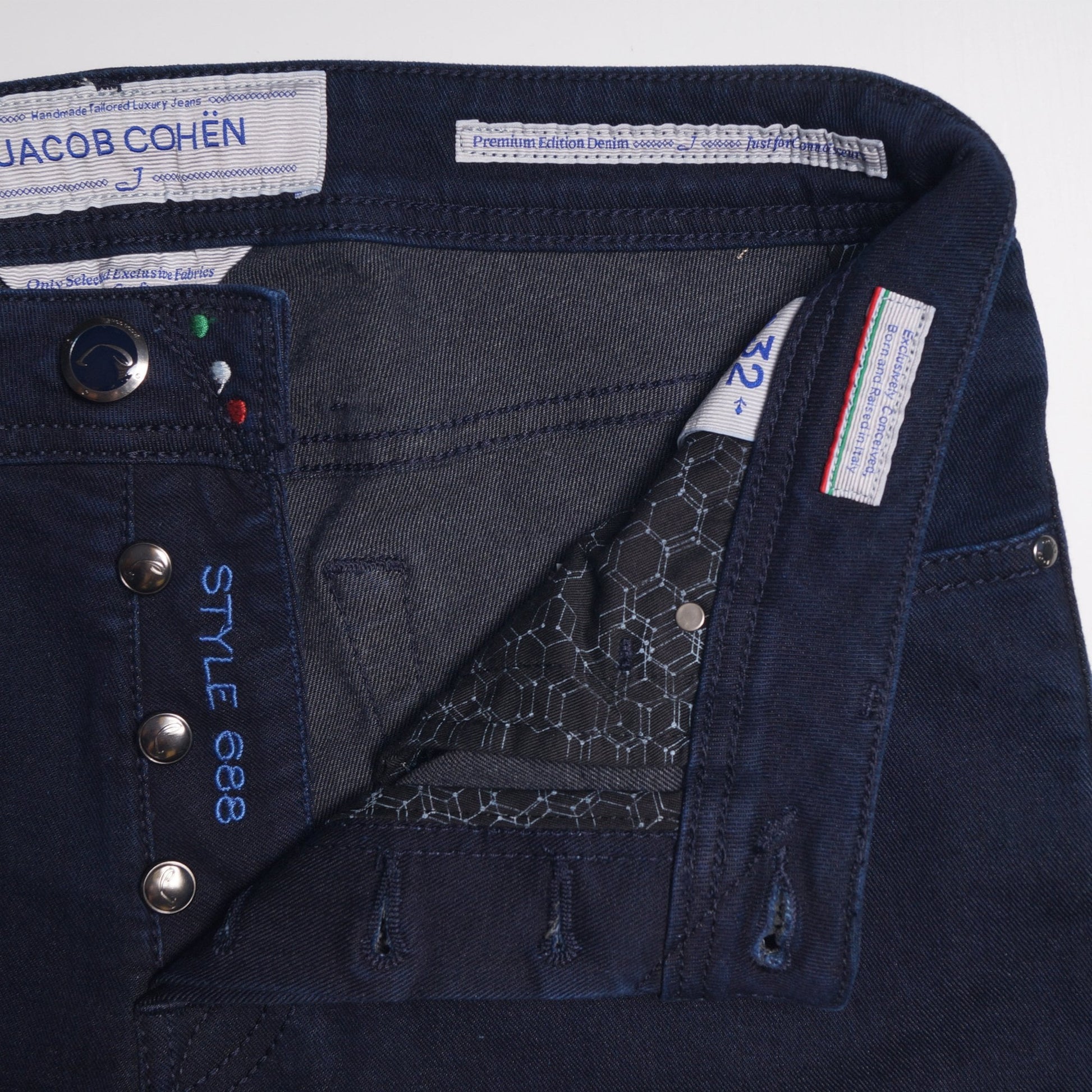 Jacob J688 Premium Edition Comfort Jeans - Indigo